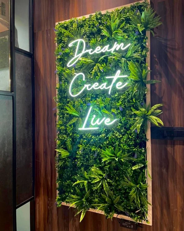 dream-create-live-neon-sign-vertical-greenery